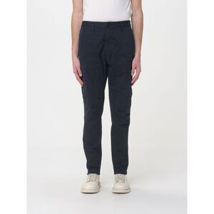 Stone Island Men Stone Island Cotton Cargo Trousers